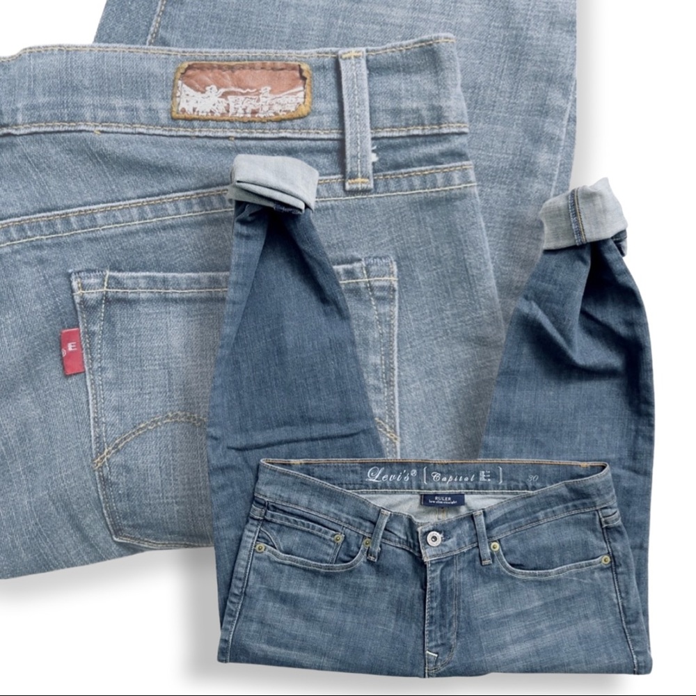 Levi’s Vintage 60’s Ruler Low Slim Straight Leg Jean (Capital E)